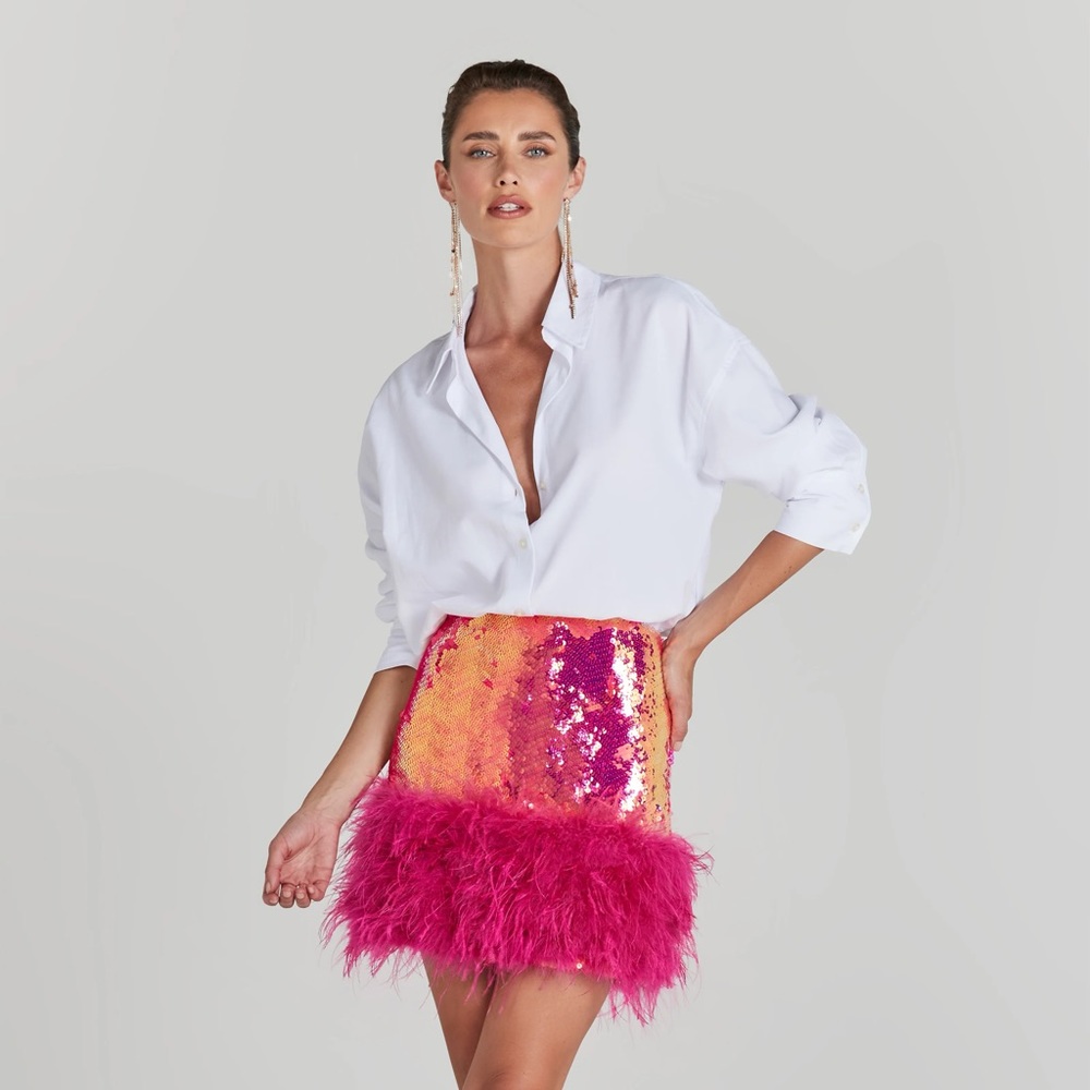 Nadine Merabi Roxy skirt